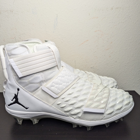 Nike Jordan Force Savage Elite 2 White Football Cleats Mens (CV1665-103) - Picture 5 of 8